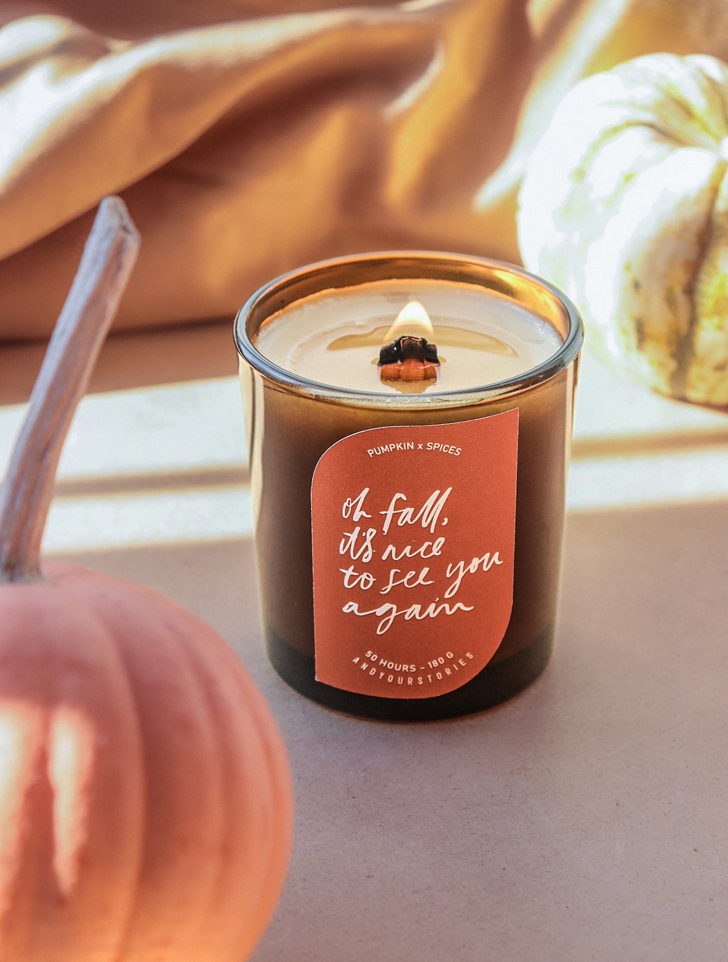 Oh Fall - AYS Amber crunchy wooden wick