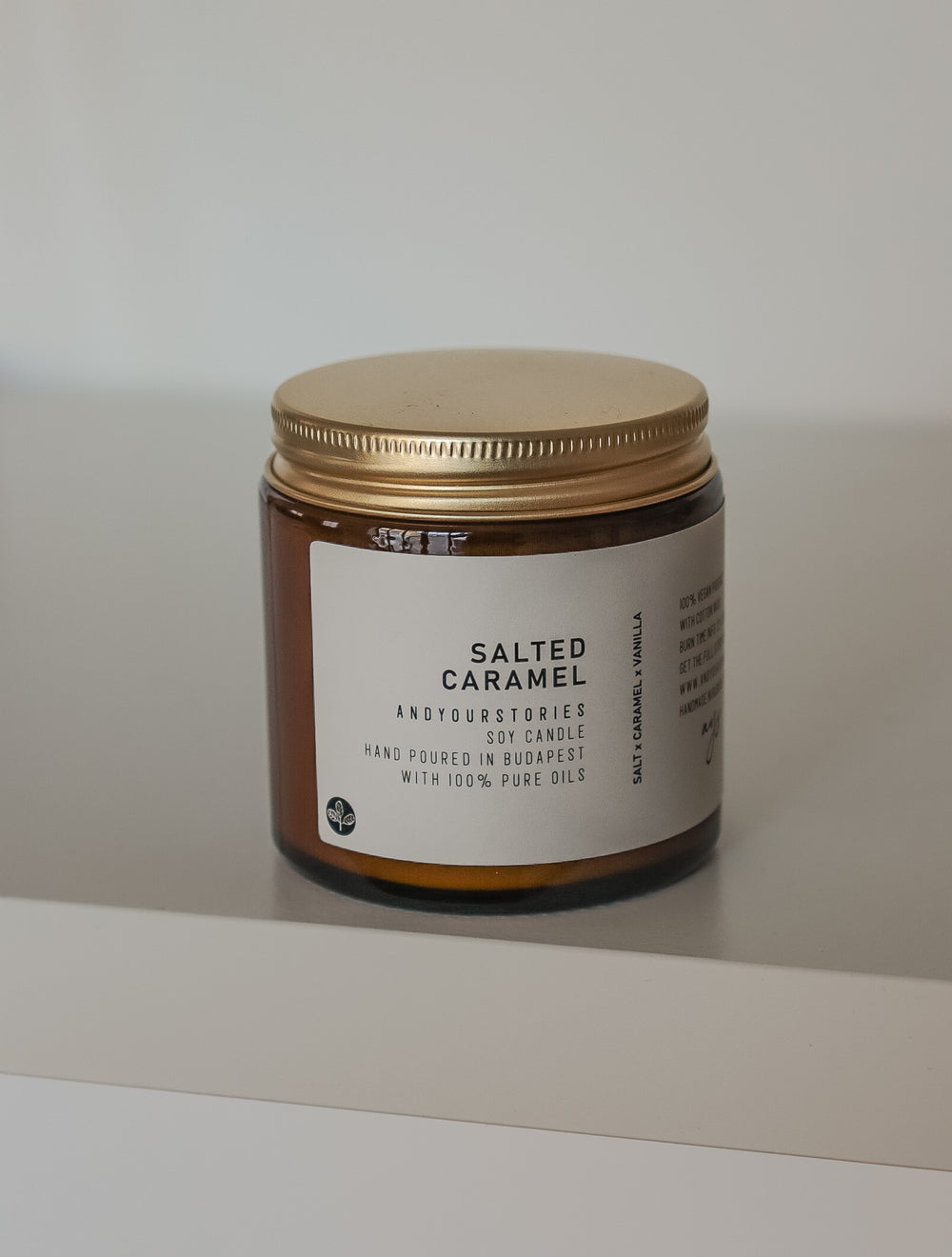 Salted Caramel - Soy candle