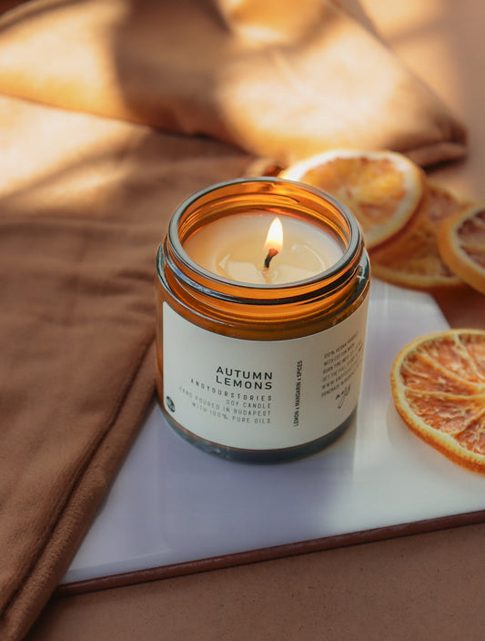 Autumn Lemons - Soy candle