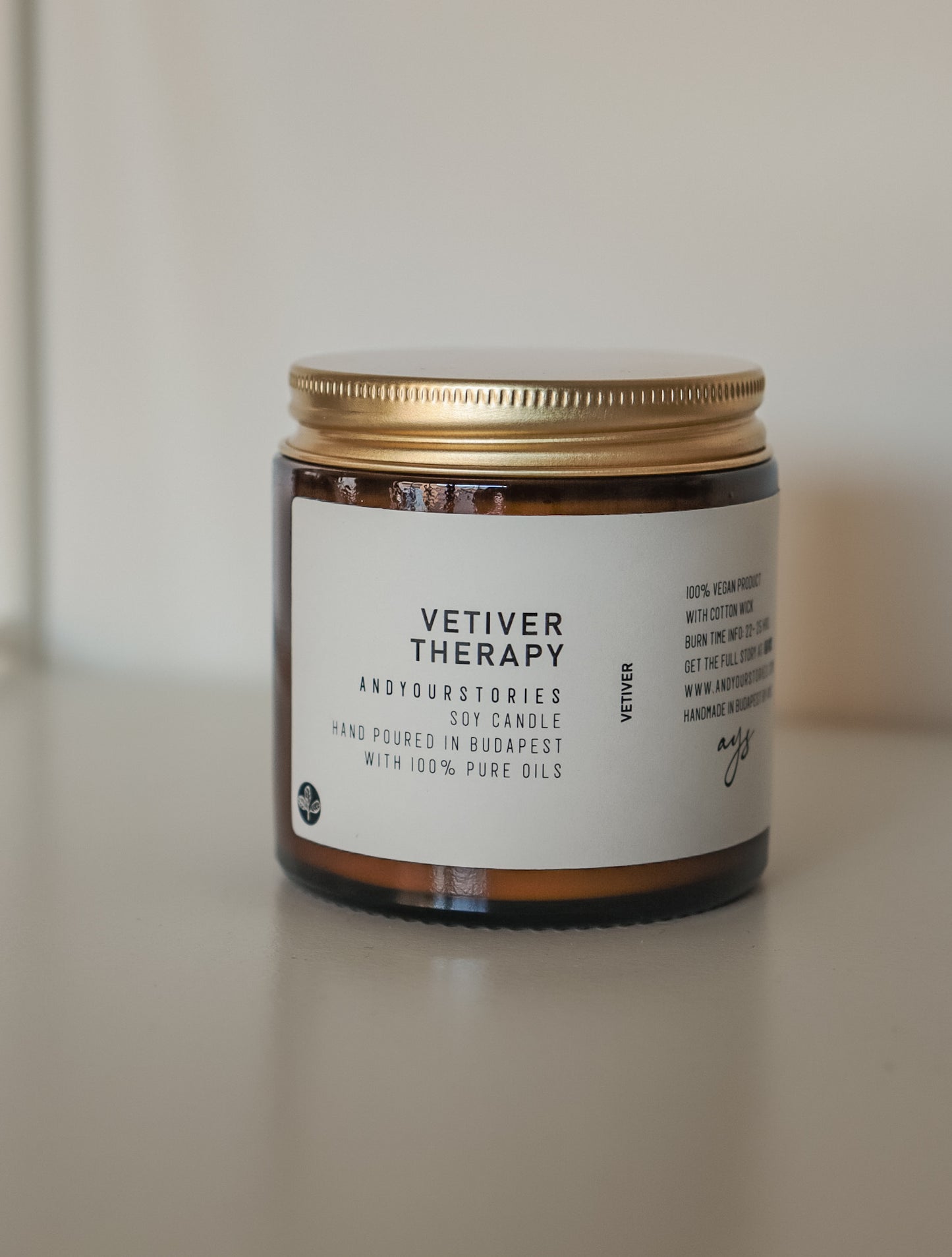 Vetiver Therapy - Soy candle