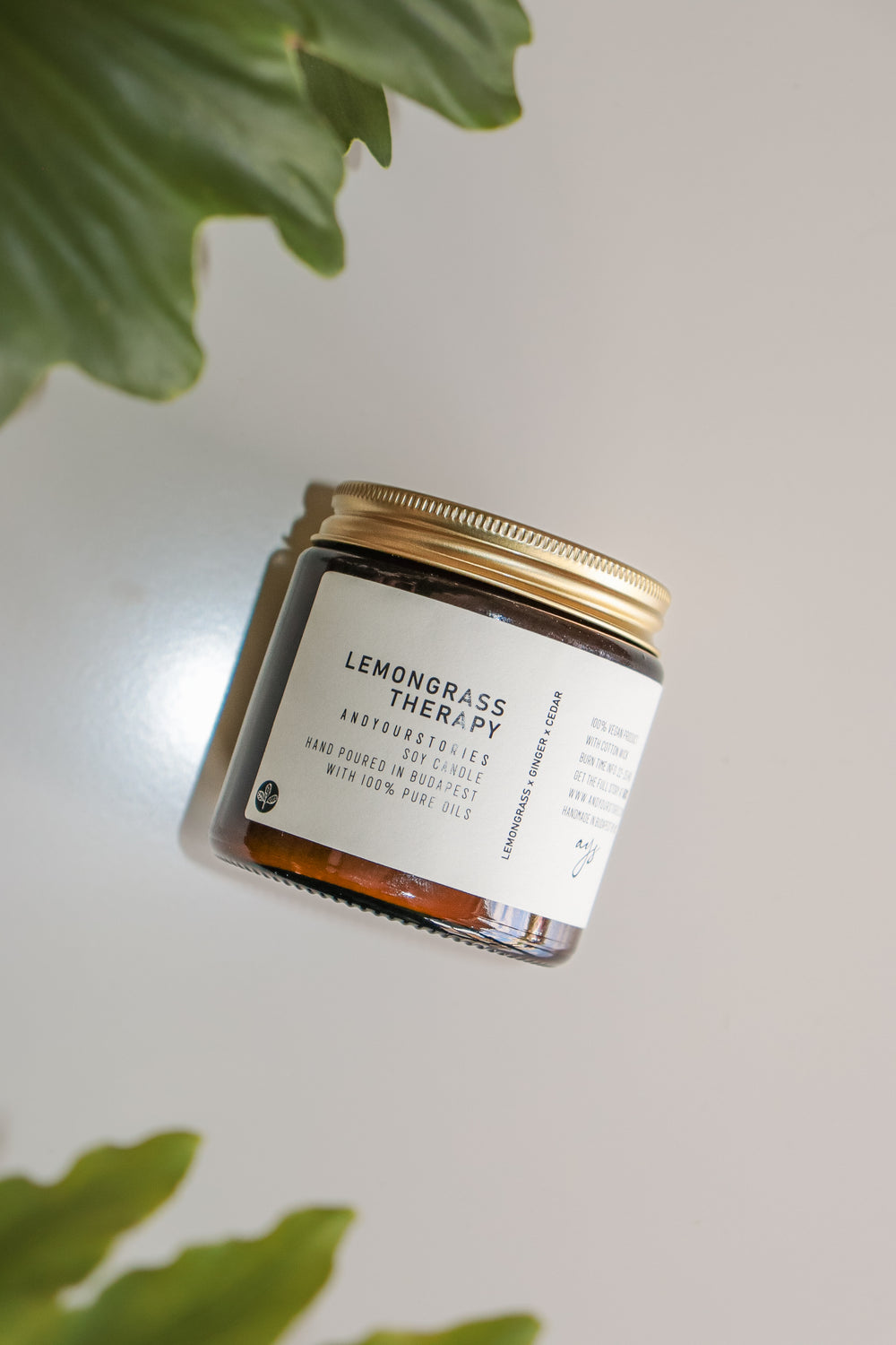 Lemongrass Therapy - Soy candle