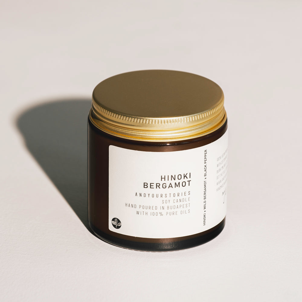 
                  
                    Hinoki Bergamot - Soy candle
                  
                